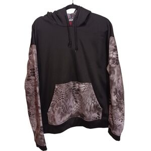 Kryptek Hoodie Mens Large Black Spartan Logo‎ Tactical Hunting